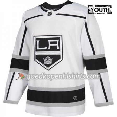 Los Angeles Kings Blank Adidas Wit Authentic Shirt - Kinderen